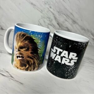 BUNDLE Disney Star Wars Galerie Chewbacca Stormtrooper Collectible 10oz Mugs